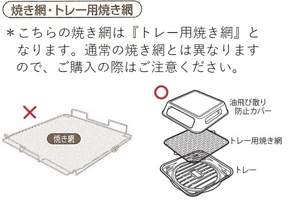 マルチコンベクションオーブン　トレー用焼き網