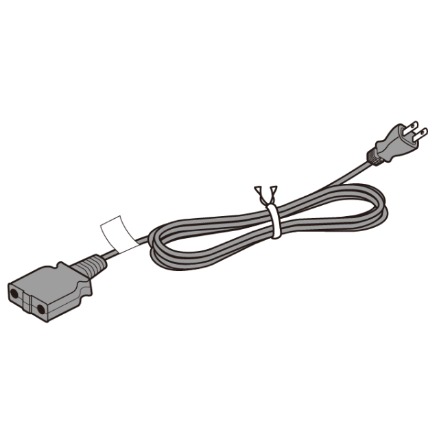 卓上IHクッキングヒーター　電源コード