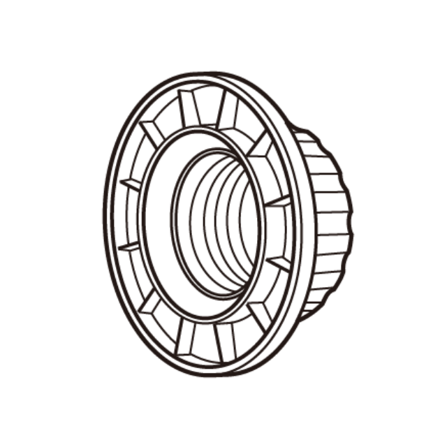 サーキュレーター　後ろキャップ